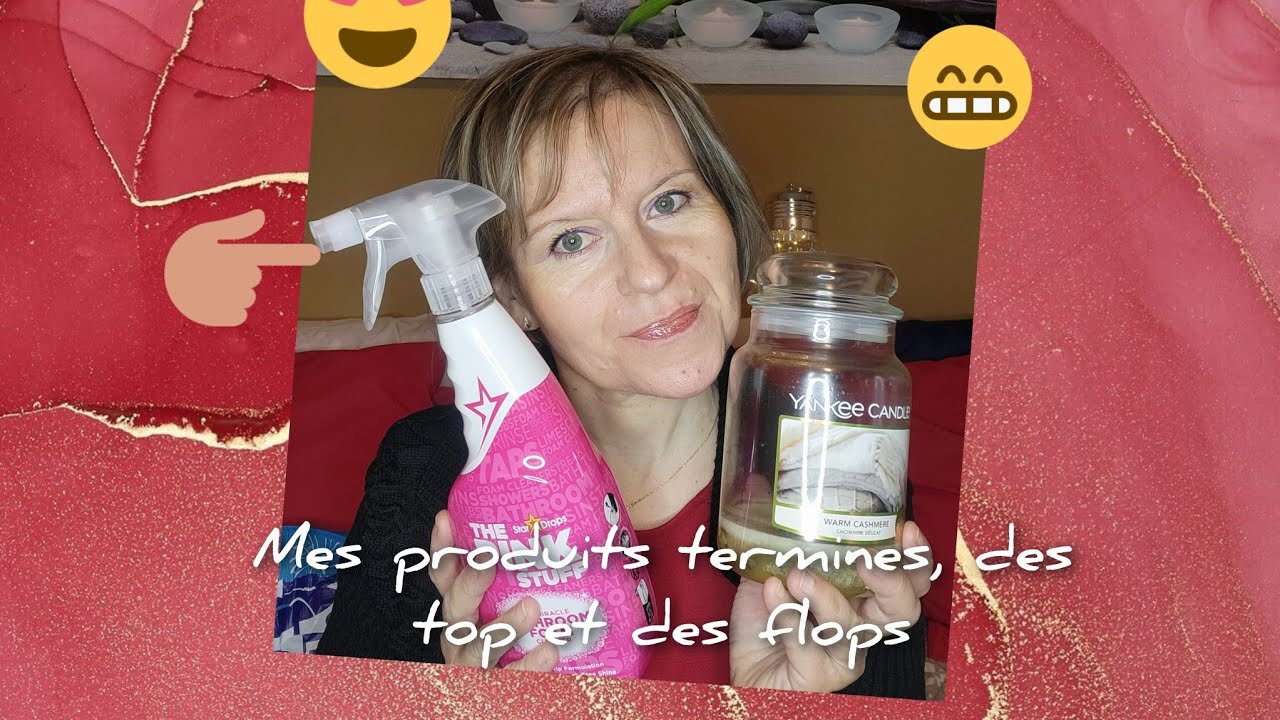 mes produits termines des top et des flops👍👎