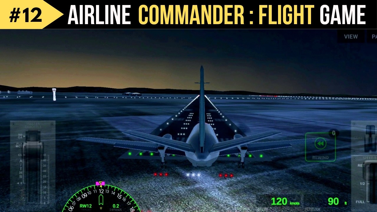 Real flight airplane city pilot simulator - flight simulator game mobile - android gameplay