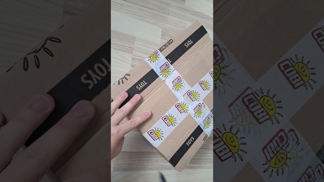 OPENING PACZKI Z COBI #shorts #cobi #bricks #car #opening #unboxall #unboxing @TheUnboxall #reveal