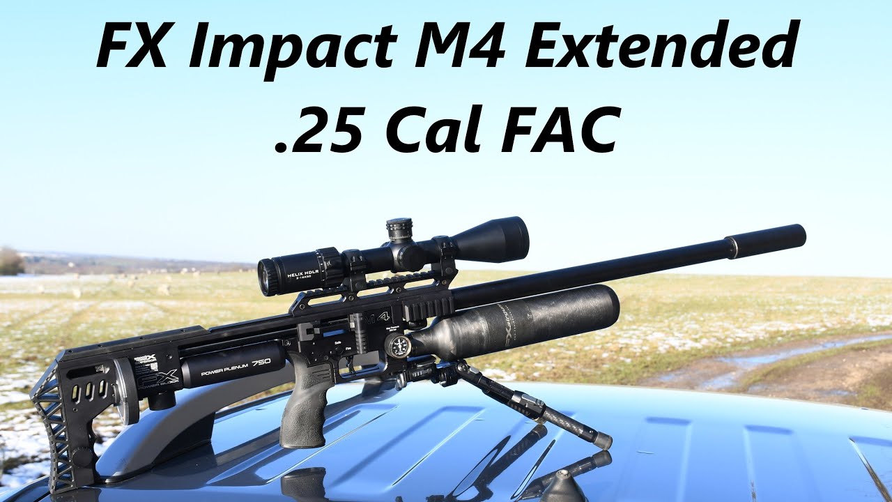FX Impact M4 Extended .25 Cal FAC, FULL REVIEW, Hunting or Target?