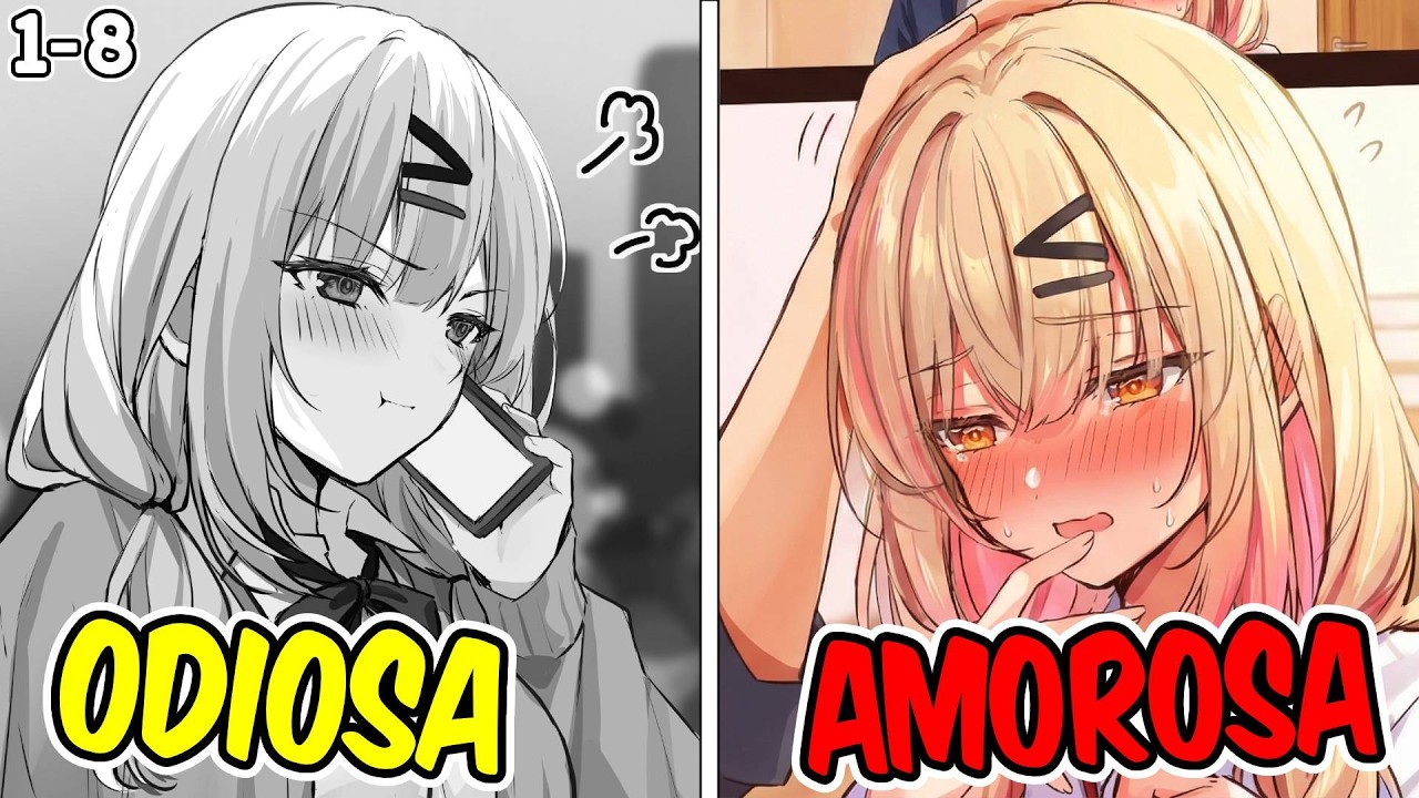 💥LA GYARU que ODIA A LOS CHICOS, se ENAMORÓ DE MI y es AMOROSA Y POSESIVA💥 parte 1 - 8