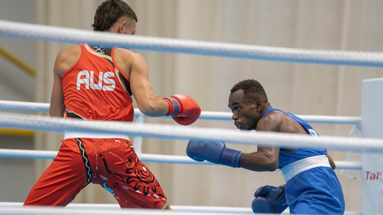 Harry Garside (AUS) vs. Pemberton Lele (SOL) Pacific Games 2023 SF's (63kg)