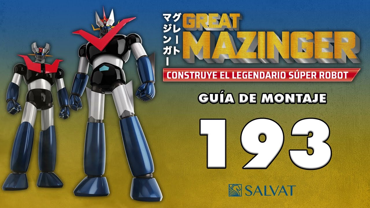 Mazinger Z. Paso a paso #193. Editorial Salvat