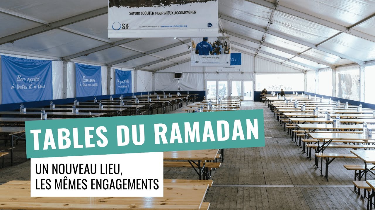 [TABLES DU RAMADAN] Nouveau lieu. Mêmes engagements.
