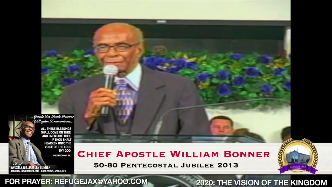 Chief Apostle Bonner, Jacksonville Florida 2013