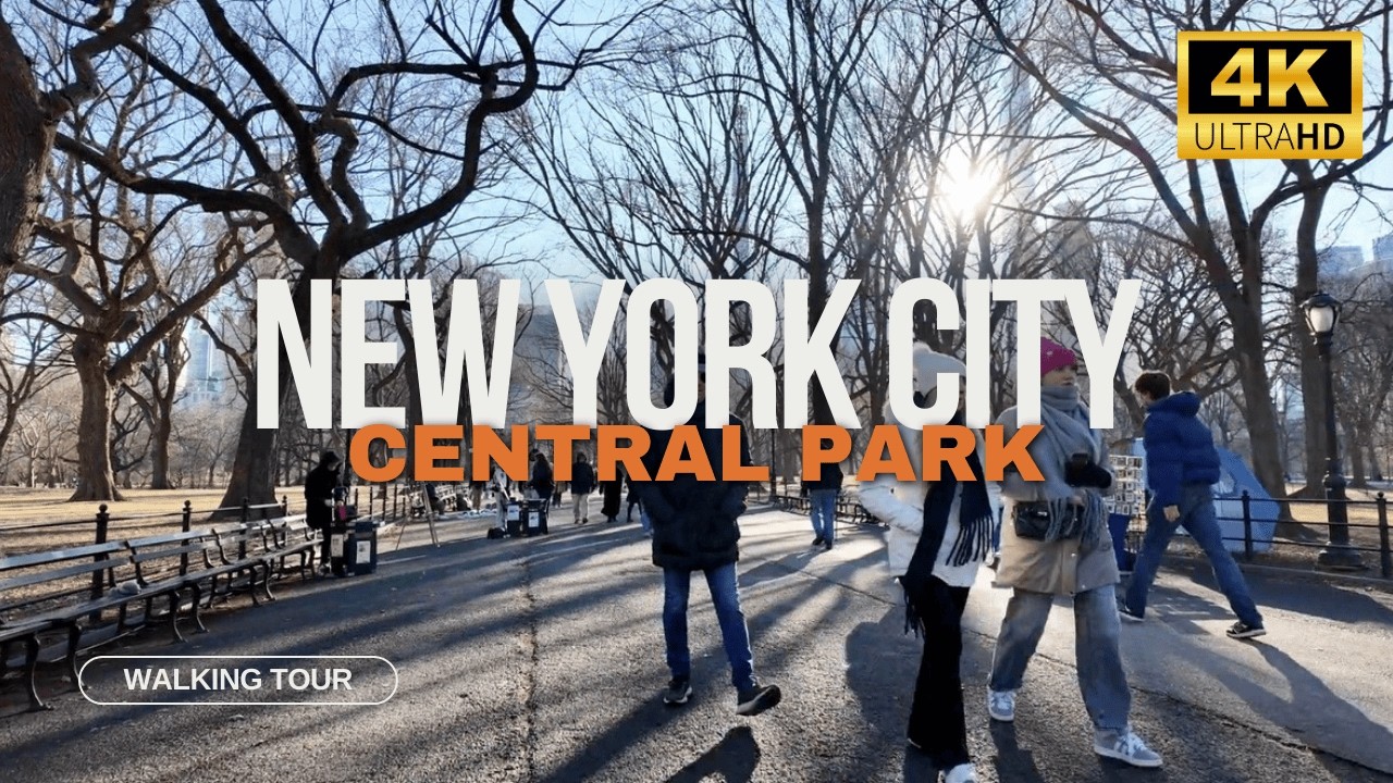 Walking Tour of Central Park NYC 🌳 | Famous Landmarks & Scenic Views!