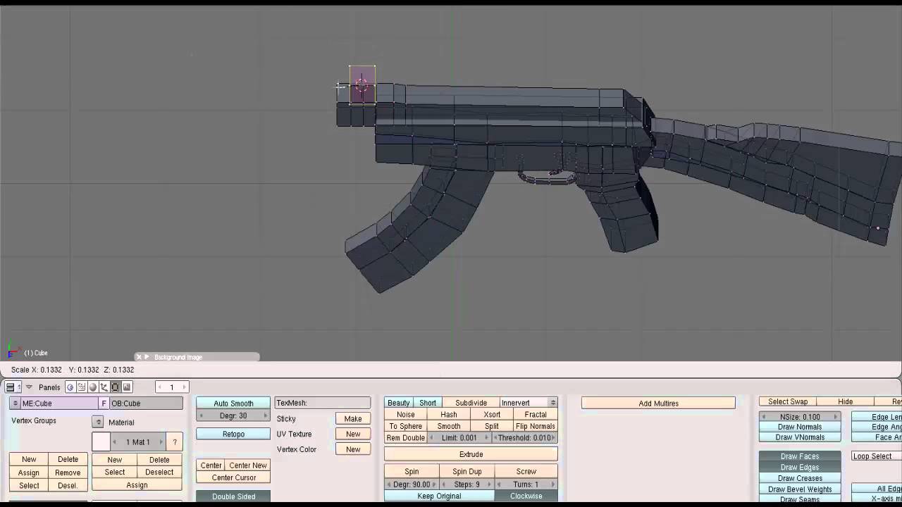 Final Bullet: Last Stand: AK47 MODELLING
