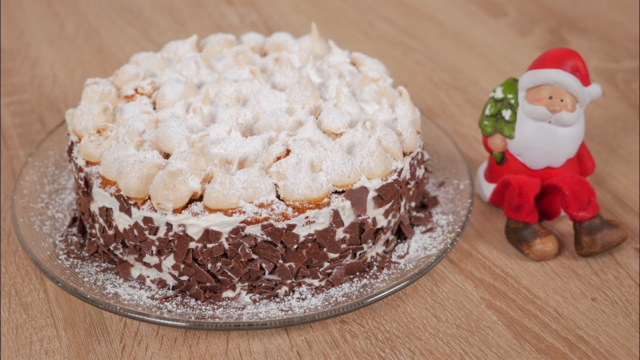 Schneeflockentorte backen, Weihnachtstorte | Backqueens