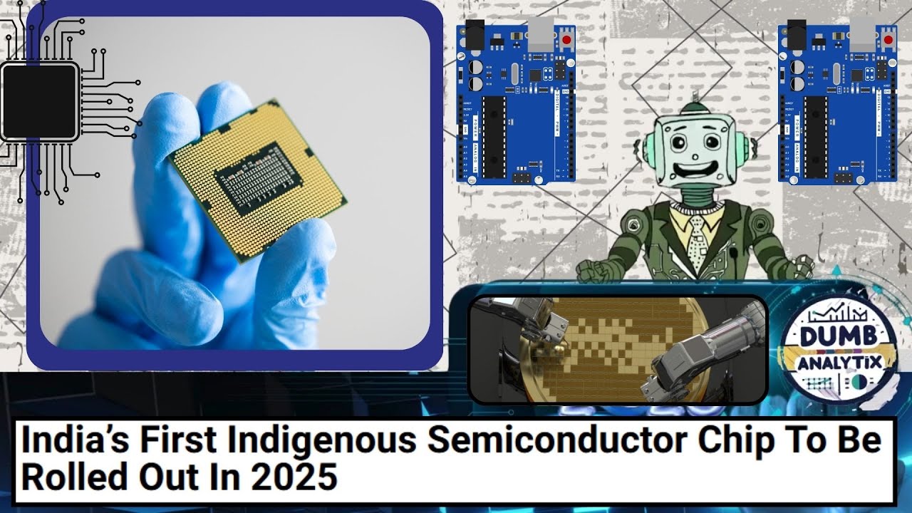 India&rsquo;s Chip Ambitions: First Indigenous Semiconductor Set For 2025  #indiaai #pmmodi #bharat