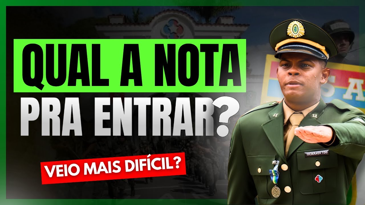 ESA 2025: QUAL A NOTA PRA ENTRAR?