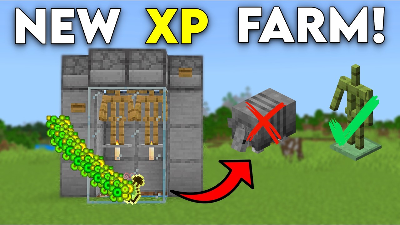 NEW BEST EVER XP FARM in Minecraft Bedrock! (26.1+)