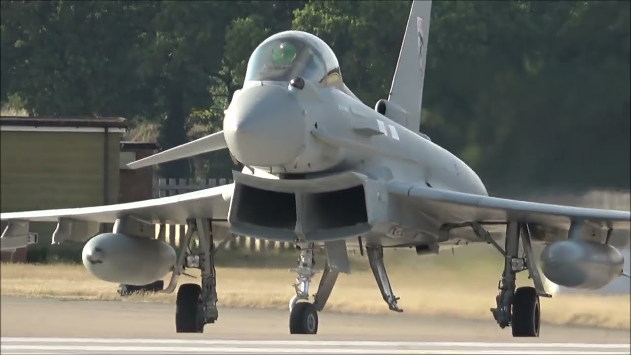 Tuesday's Night Flying at RAF Coningsby, 7th July 2026.
