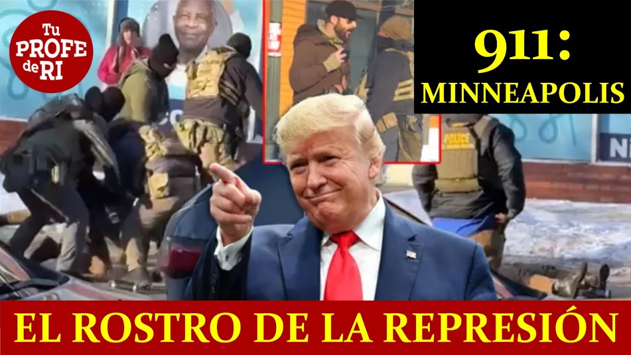 ¡DURA REPRESIÓN EN MINNEAPOLIS! ENORMES PROTESTAS VS TRUMP. DEMÓCRATAS AL ATAQUE
