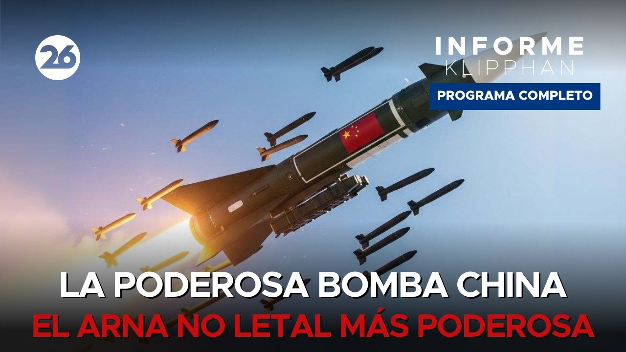 🚨 CHINA | La BOMBA BLANDA es el arma no letal más potente: el mundo en alerta #InformeKlippan