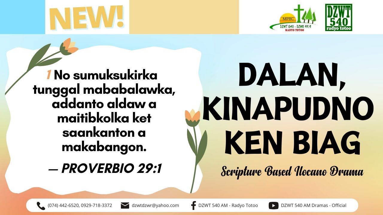 Dalan, Kinapudno ken Biag - July 1, 2025 #DZWTDramasOfficial