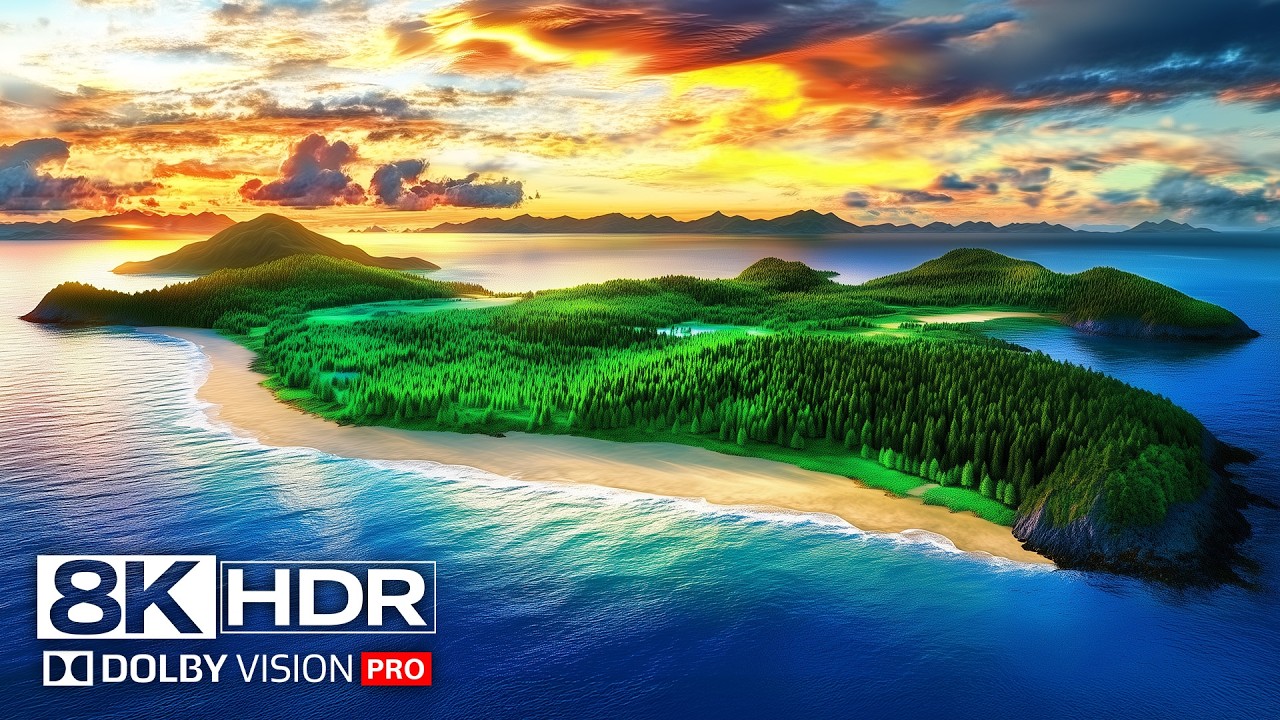 Journey to Earth’s Most Beautiful Locations | 8K ULTRA HD with DOLBY VISION™ (Calming Music)
