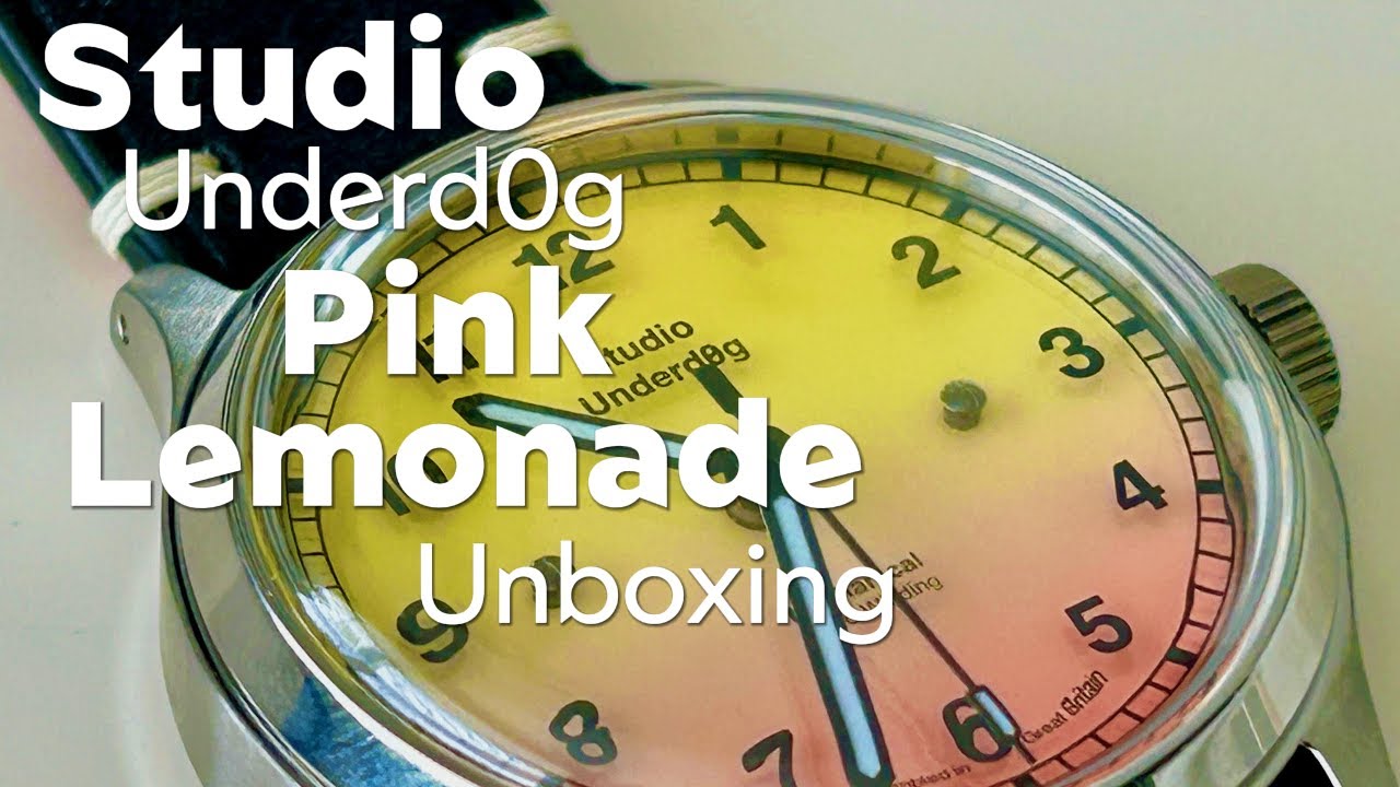 Studio Underd0g Pink Lemonade Unboxing