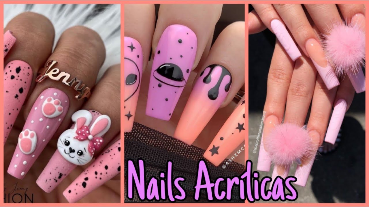 120 DISEÑOS DE UÑAS ACRILICAS 💅 #nails #uñasacrilicas #uñasdecoradas #uñas #uñasacrilicas2021