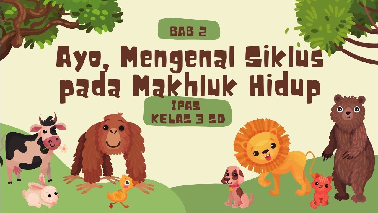 MATERI IPAS KELAS 3 SD BAB 2  