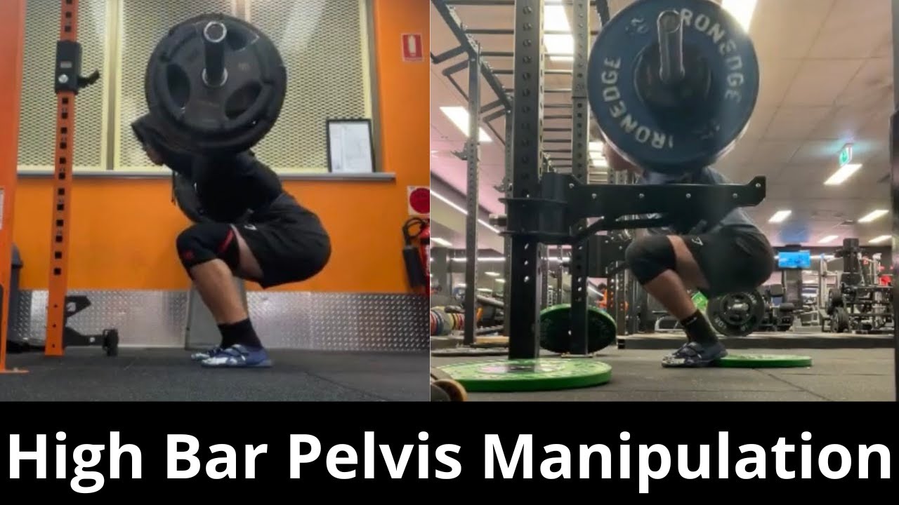 How Manipulation of Your Pelvis Will Affect Your High Bar Squat