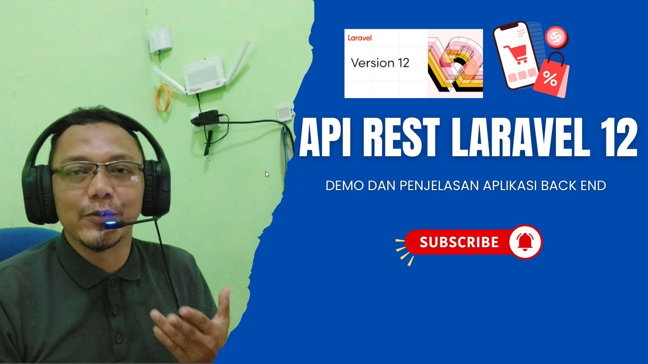 Demo Back End: Manajemen Data Toko Online & Layanan API | Laravel RESTful API Tutorial