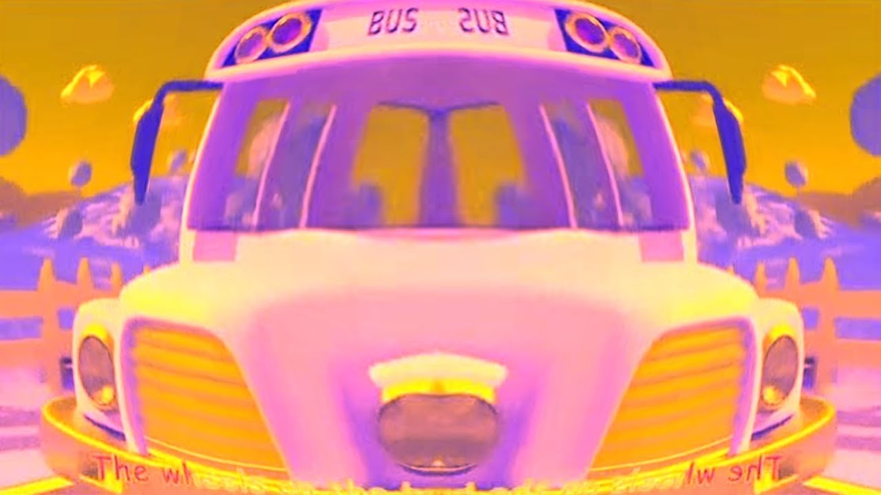 Cocomelon Wheels On The Bus Song 130 Effects | Sponsored By Klasky Csupo 2001