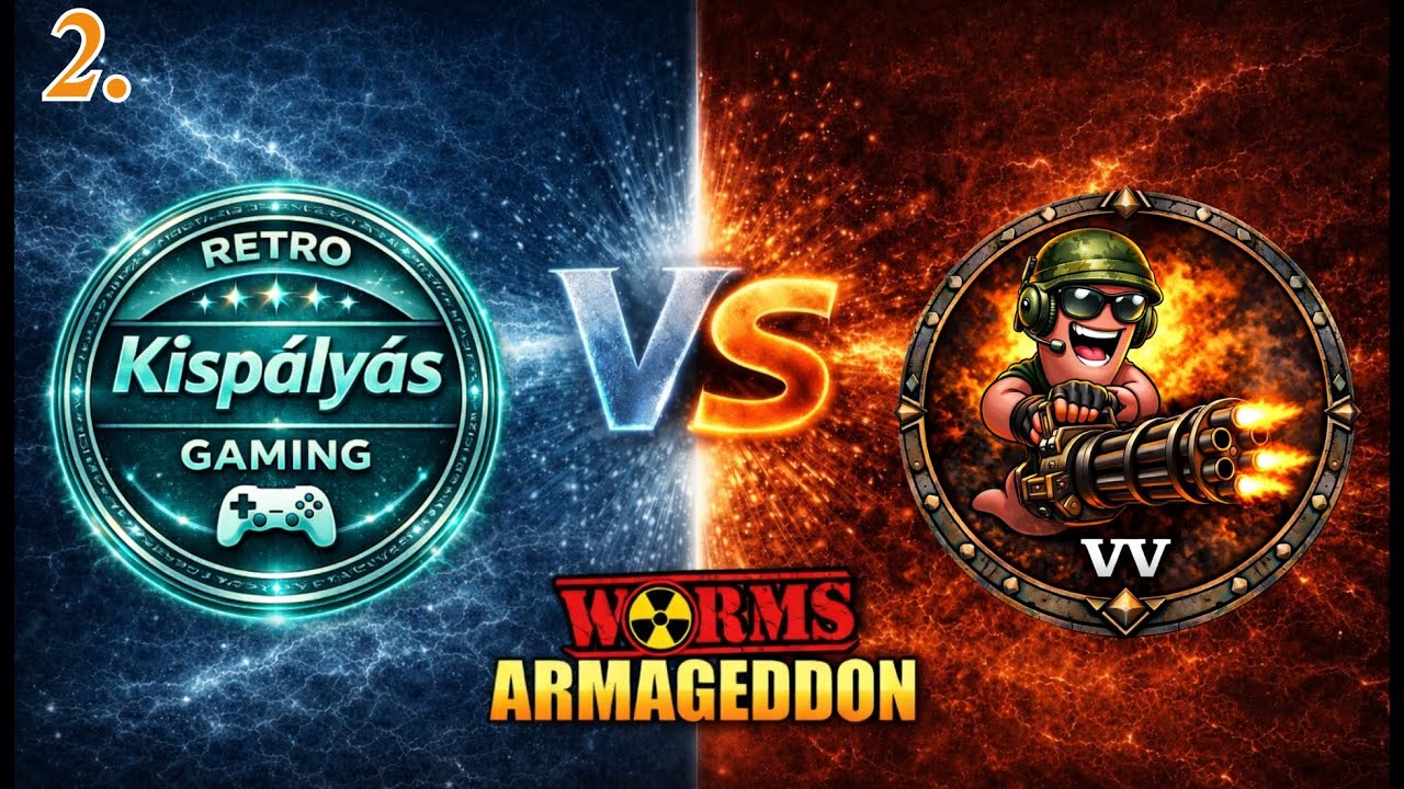 Worms Armageddon | Az ELSŐ ONLINE CSATA, amit tavaly kezdt&uuml;nk, &eacute;s id&eacute;n fejezt&uuml;nk be! ⚔️🔥