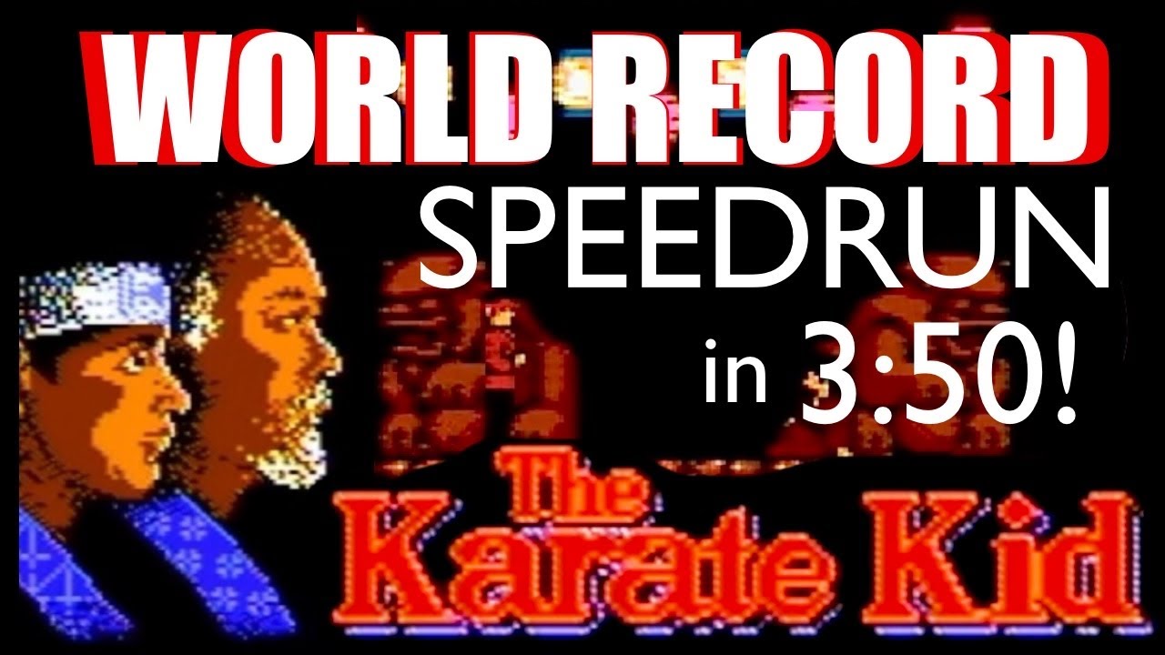 [Бывший мировой рекорд] Скоростное прохождение игры The Karate Kid (NES) за 3:50 от RetroThunder