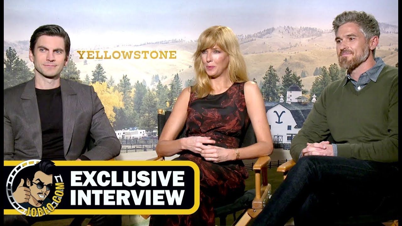 Wes Bentley, Kelly Reilly & Dave Annabelle YELLOWSTONE Interview! (JoBlo.com Exclusive_