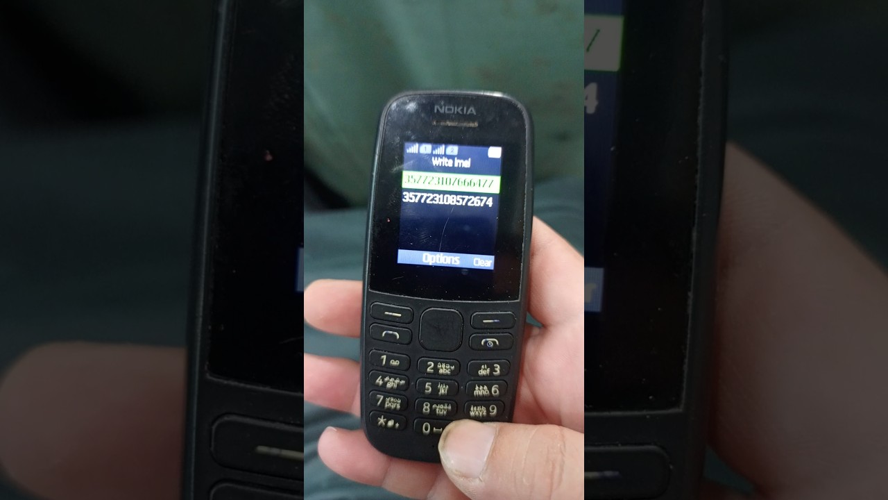 Nokia 105 change imei code