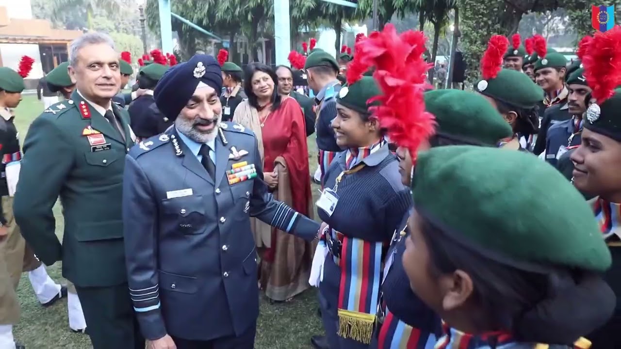 NCC cadets visited the Chief of the Air Staff&rsquo;s residence