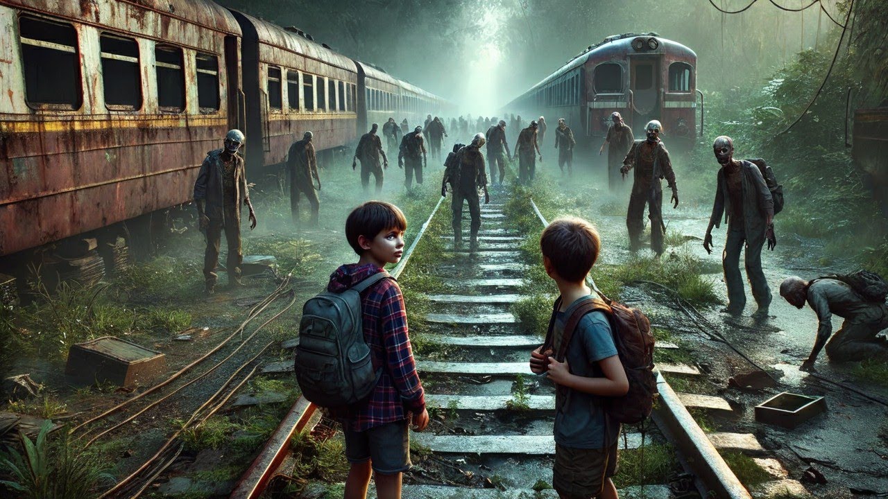 Two Boys Survive Zombie Apocalypse | 2025 Film/Movie Explain In Hindi | Summarized हिन्दी