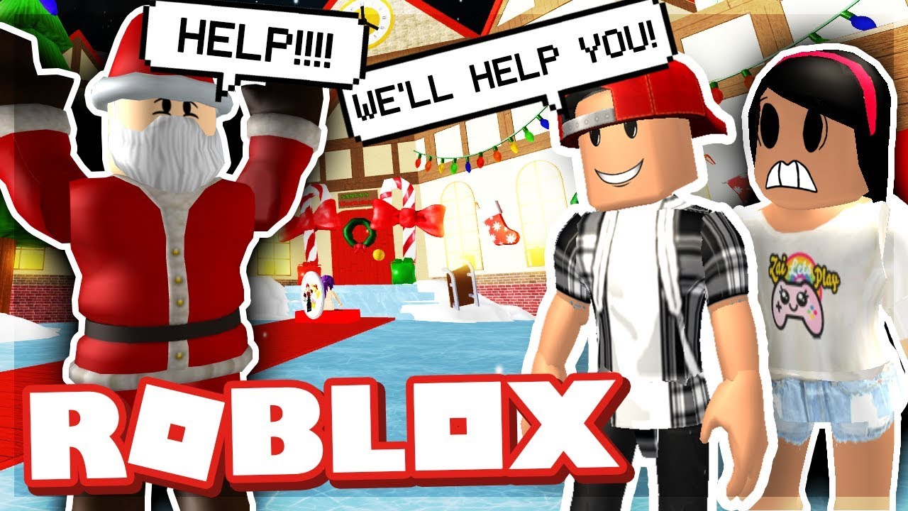WE HAVE TO SAVE CHRISTMAS! - ROBLOX SAVE CHRISTMAS OBBY!
