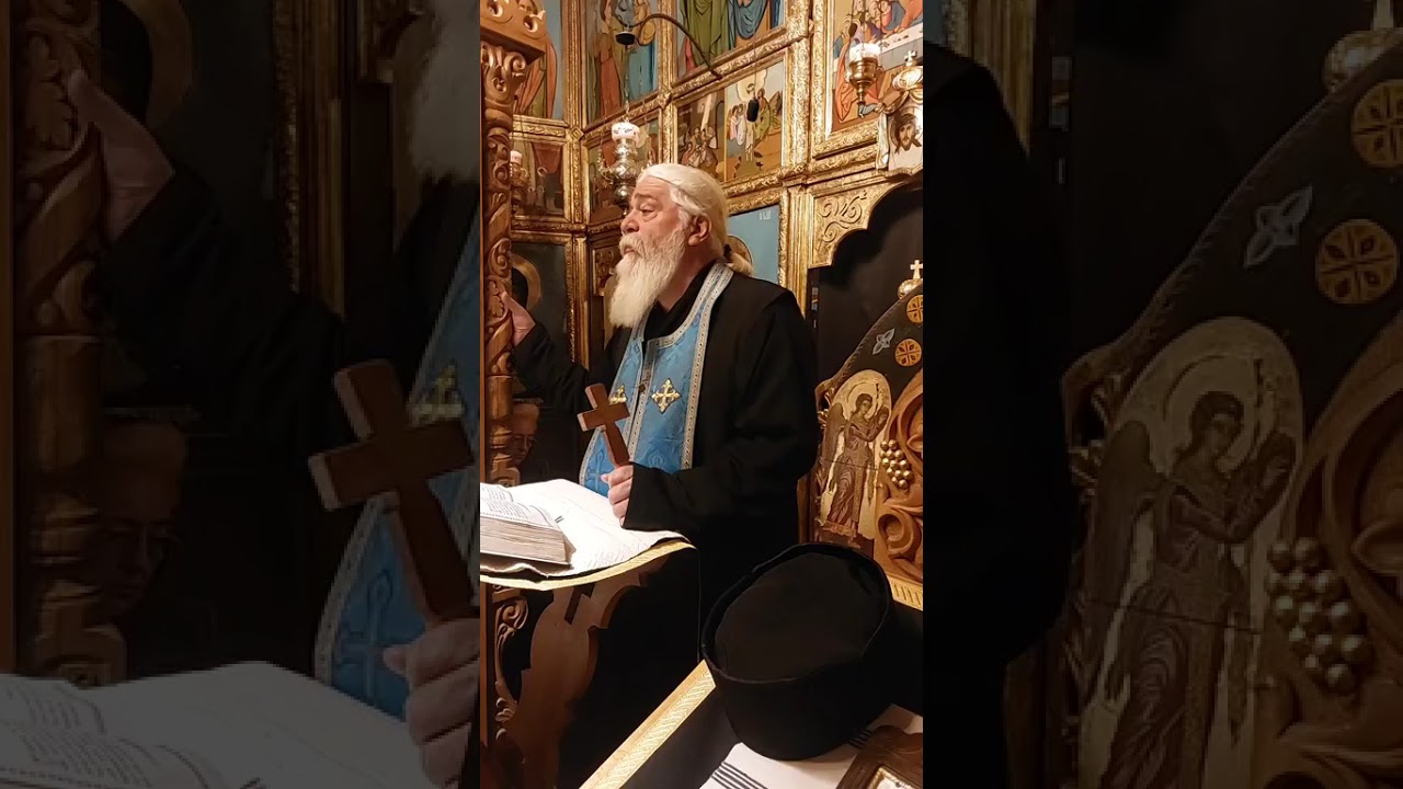 Cuvânt la Denia zilei de miercuri, prima săptămână a Postului Mare - Pr. Calistrat