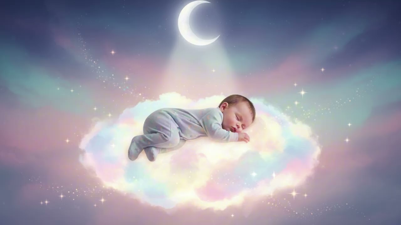 🌙 1 Hour Relaxing Baby Lullabies | Soft Music for Deep Night Sleep 👶💤