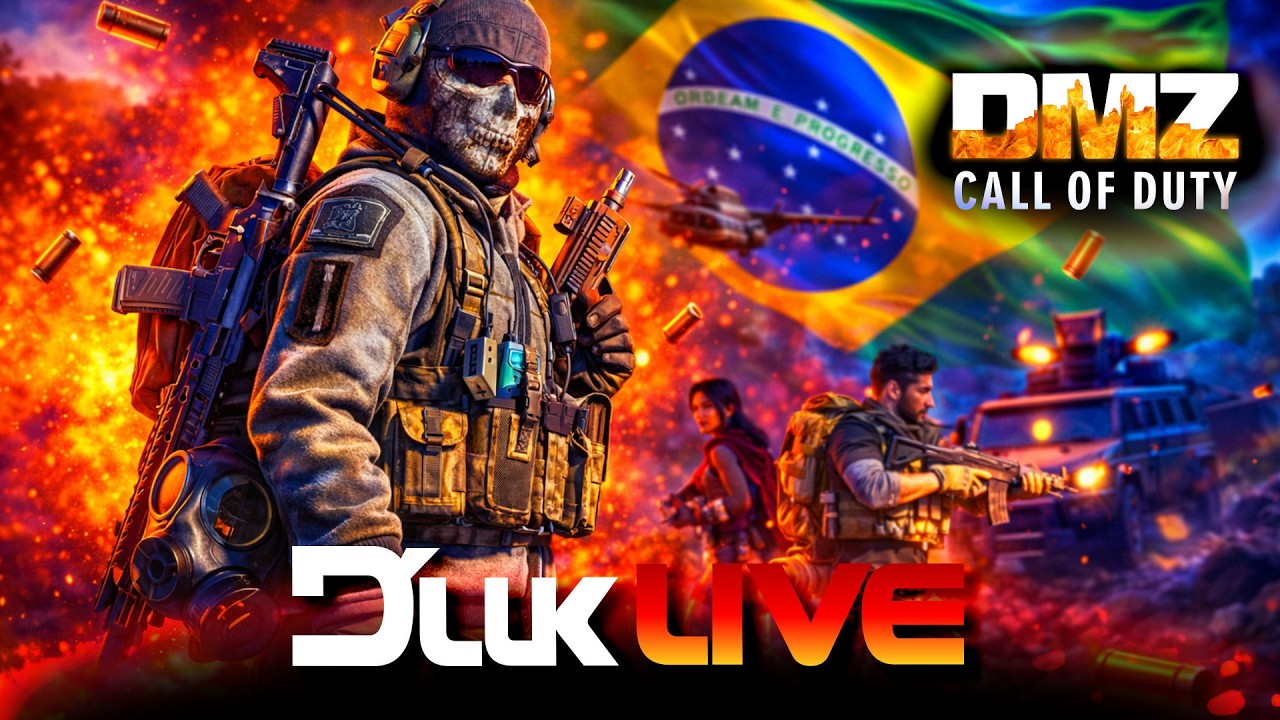 🟢 LIVE ON 🎮 DMZ o início. Contratos, Melhorias e Missões 💀 Call Of Duty 🇧🇷 DLuk Live (PS5) 🦉