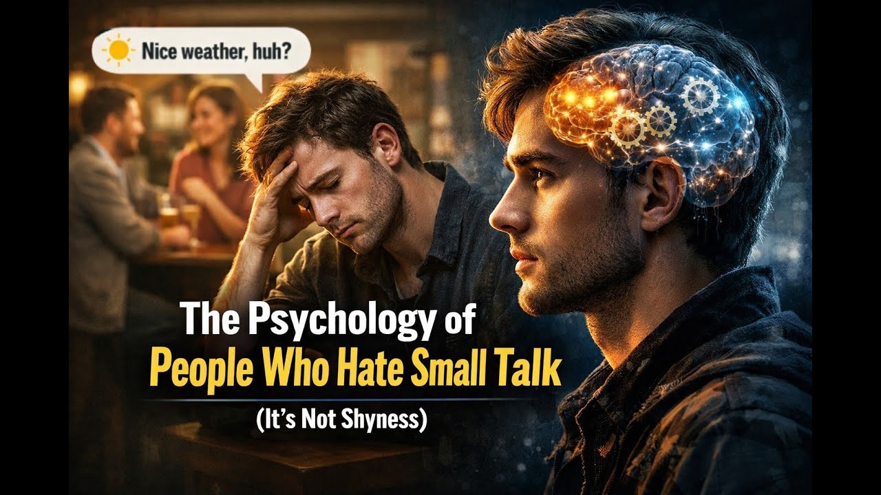 🧠The Psychology of People Who Hate Small Talk It’s Not Shyness