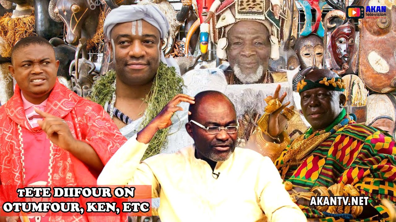 THE S3CRET OF ALL THE SECR3T SOCIETIES.TETE DIIFOUR ON OTUMFOUR & HON. KEN.I WARN3D GHANA ON DISAST