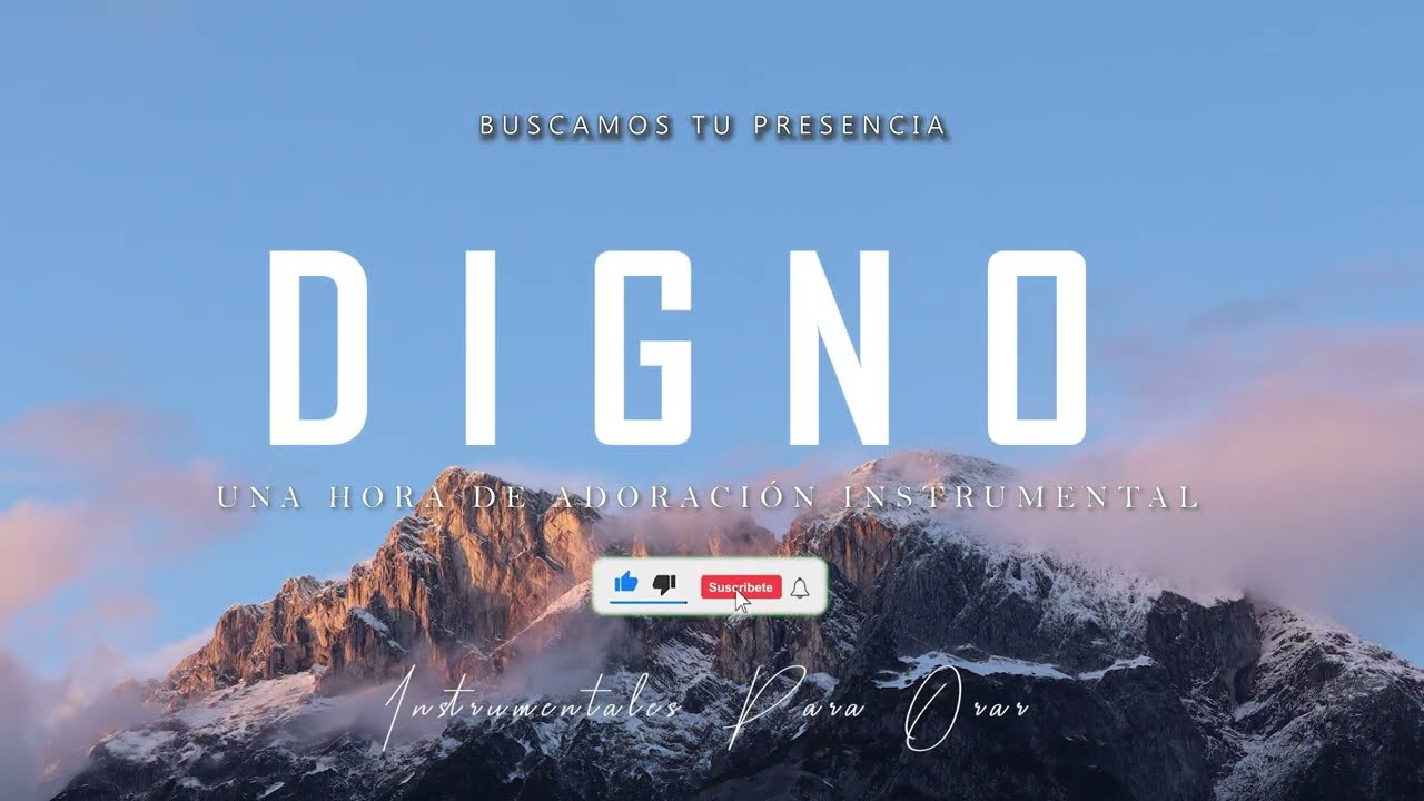 Digno (Marcos Brunet) - 1 HORA DE PIANO INSTRUMENTAL PARA ORAR - SIN ANUNCIOS INTERMEDIOS