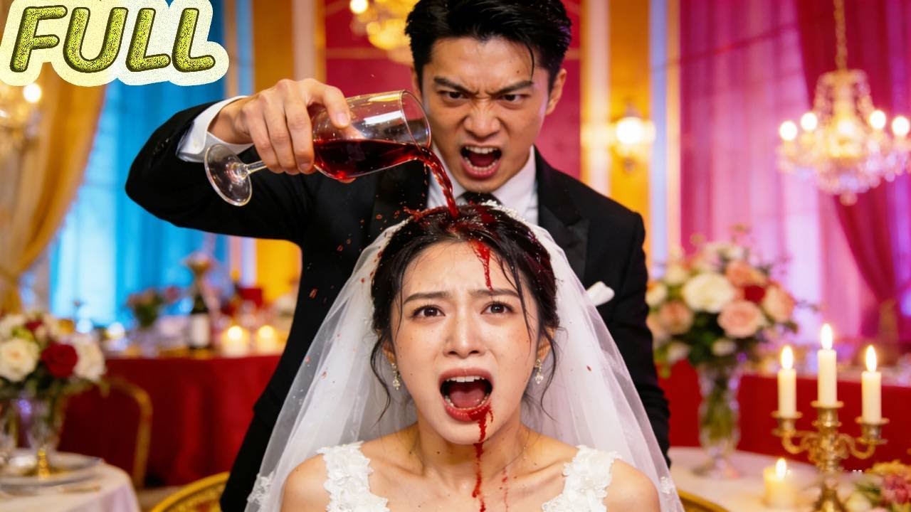 At the wedding, he pours red wine on his wife’s head. In despair, she leaves and starts her revenge.