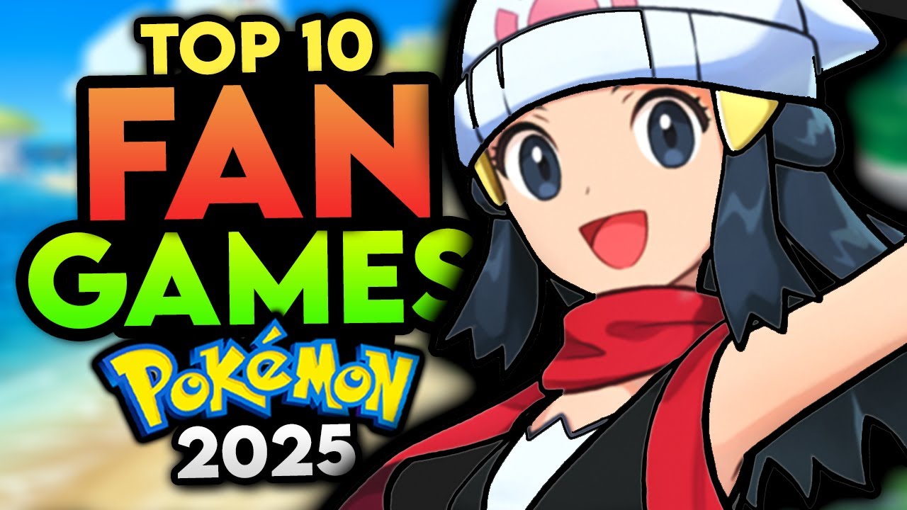 Top 10 BEST Pokemon Fan Games Of 2025
