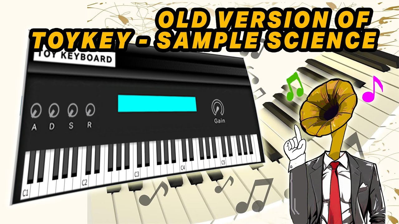 FREE Toy keyboard VST/Remake of old Toy Keyboard by Sample Science
