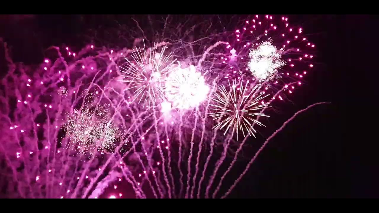 Internationaal vuurwerkfestival Knokke-Heist 2025. Fireworks for Afrika- Zuid Afrika.