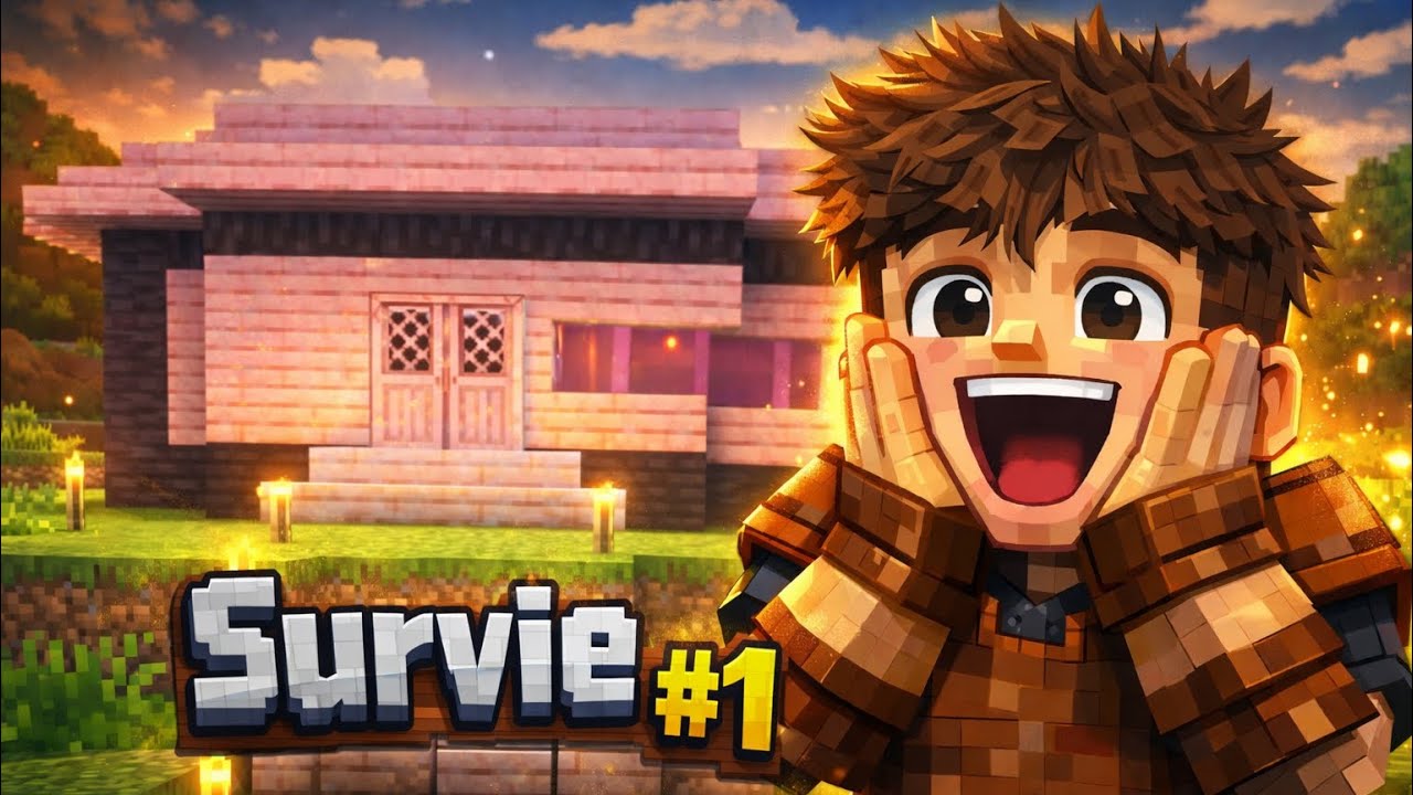 Le MEILLEUR DÉPART pour un SURVIE !! Minecraft Survie - #1