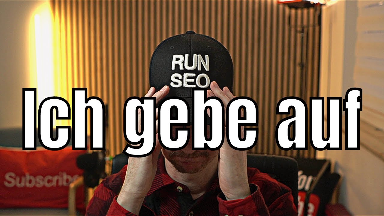 Das Ende vom #SEODRIVEN Video-Podcast 😞 (kein Clickbait!)