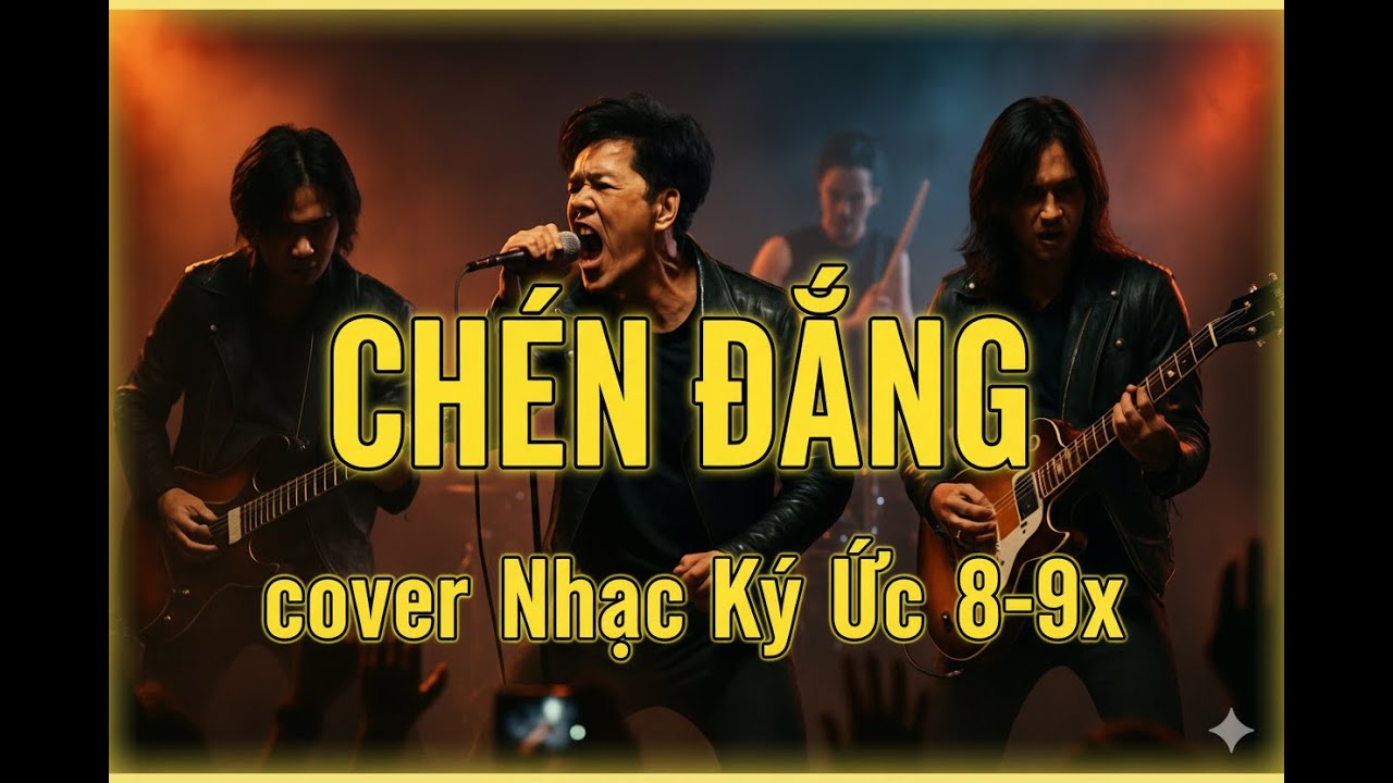 CHÉN ĐẮNG - một nhạc phẩm cover theo phong cách blues rock đầy cảm xúc ! Video kara lyrics