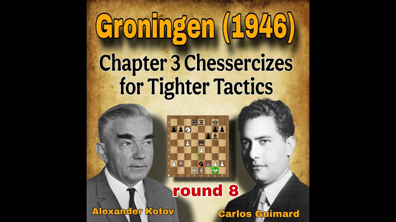 Chapter 3 Chessercizes for Tighter TacticsC Guimard vs Kotov, 1946  | #lifestyle
