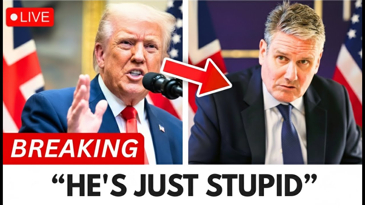 BREAKING Trump REVEALS Starmer’s SECRET Deal — Labour MELTDOWN LIVE!