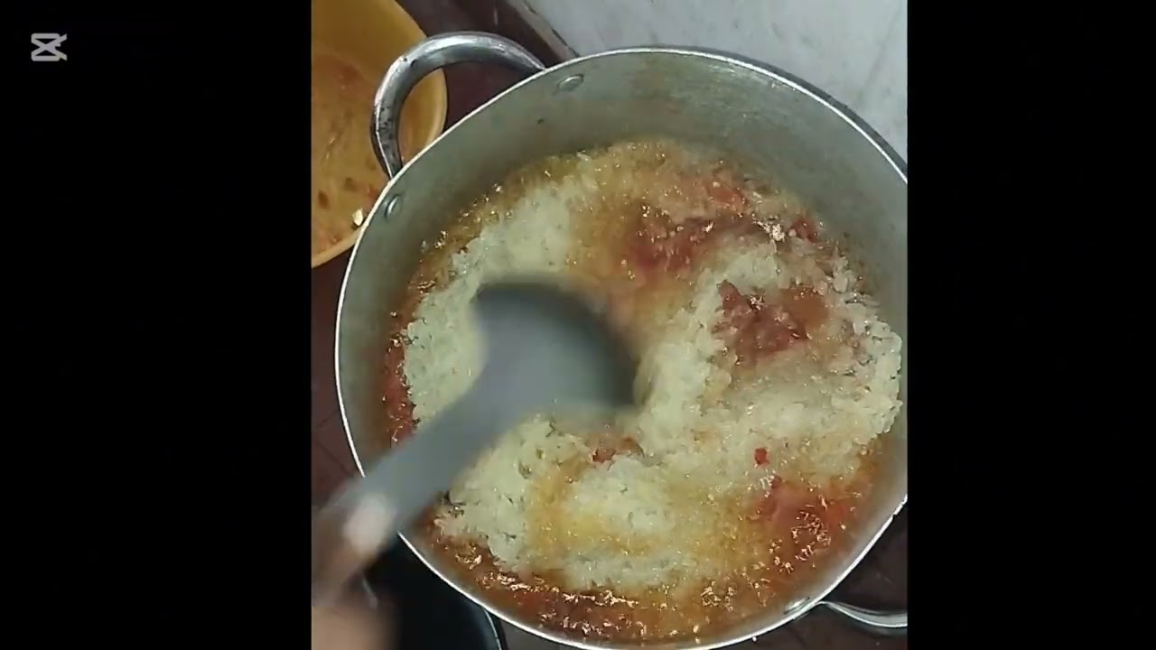 How to cook concussion rice as a student In school......Yourba  vision 