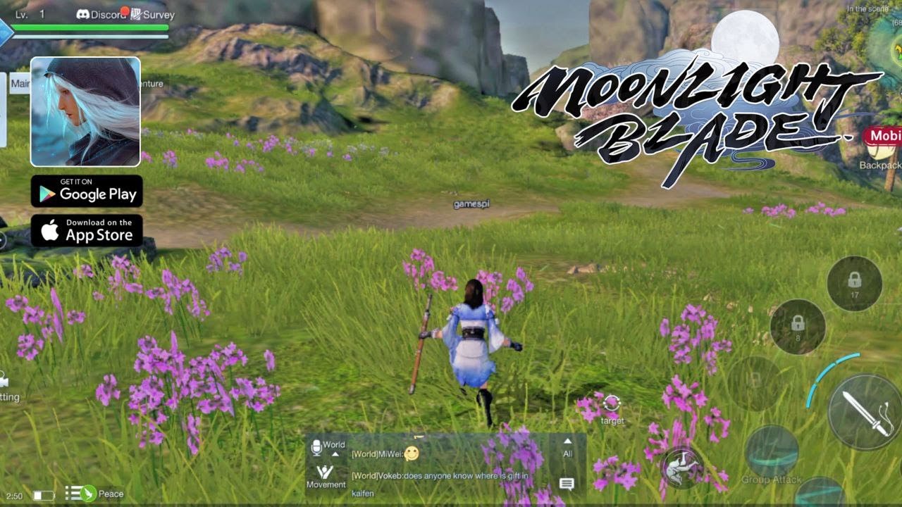 Moonlight Blade - English Version Gameplay (Android & iOS)